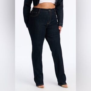 Terry Lewis Classic Luxuries Women's Dark Indigo Straight Leg Jeans